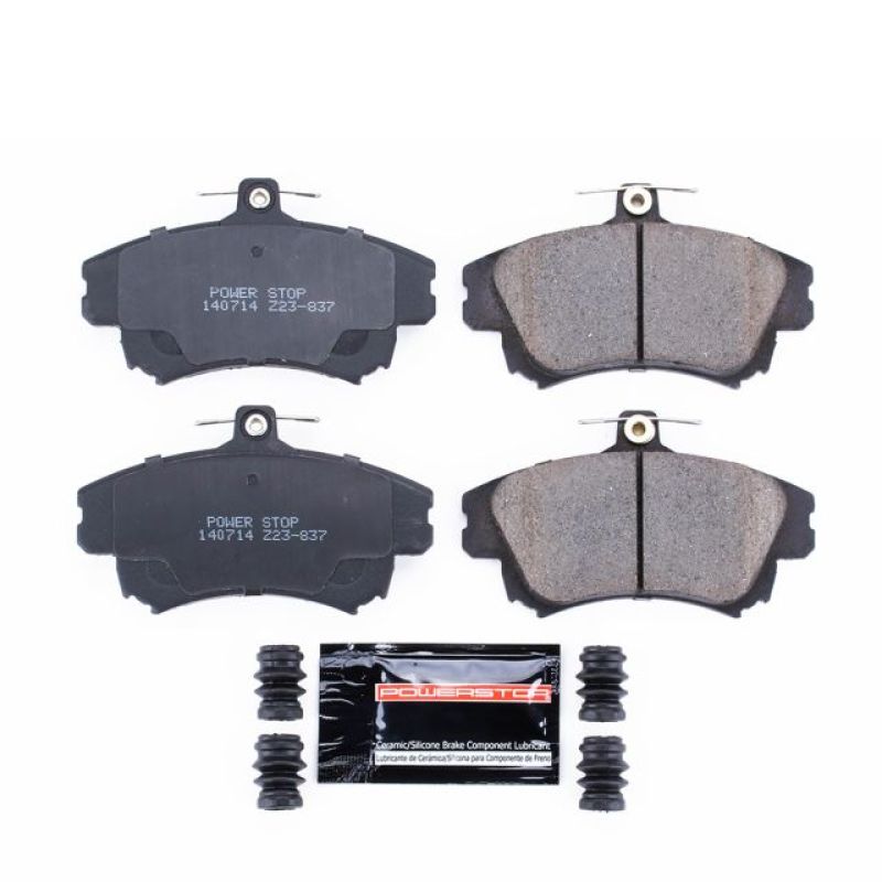 Power Stop 00-04 Volvo S40 Front Z23 Evolution Sport Brake Pads w/Hardware PowerStop