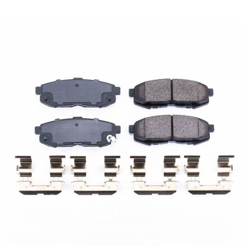 Power Stop 04-06 Mazda MPV Rear Z17 Evolution Ceramic Brake Pads w/Hardware PowerStop
