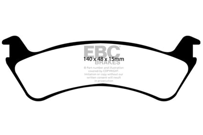 EBC YellowStuff Rear Brake Pads - DP41130R EBC