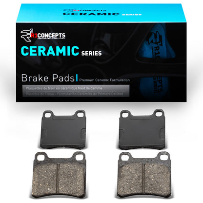 R1 Rear Ceramic Brake Pads 1983-1995 Mercedes-Benz 300D/C220 & More - 2310-0335-00