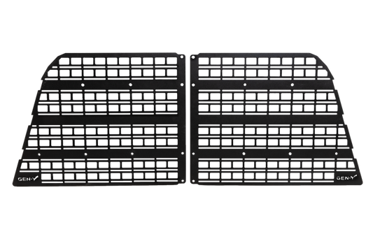 Gen-Y 20+ GMC GM 2500/3500 Defender Headache Rack/ 3-Molle Panels - Black