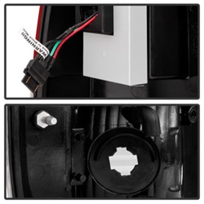Spyder Ford Super Duty 08-15 Version 2 LED Tail Lights Red Clear ALT-YD-FS07-LED-G2-RC SPYDER
