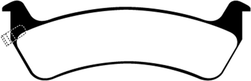 EBC GreenStuff Rear Brake Pads - DP61129 EBC