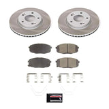 Power Stop 18-22 Hyundai Kona Front Semi-Coated Rotor Kit