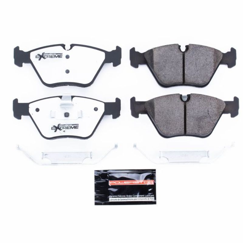 Power Stop 01-06 BMW 330Ci Front Z26 Extreme Street Brake Pads w/Hardware PowerStop