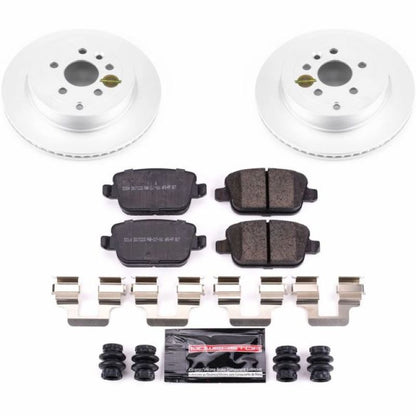 Power Stop 08-12 Land Rover LR2 Rear Z23 Coated Brake Kit PowerStop