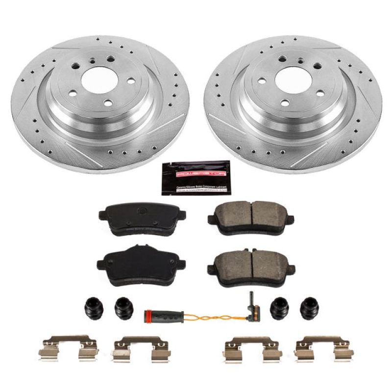 Power Stop 2016 Mercedes-Benz GLE300d Rear Z23 Evolution Sport Brake Kit PowerStop