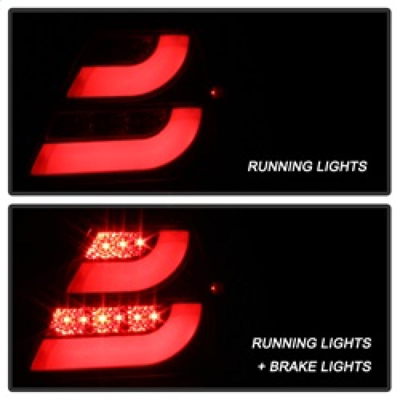 Spyder Pontiac Grand Prix 04-08 Light Bar LED Tail Light Black ALT-YD-PGP04-LED-BK SPYDER