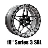 Belak 18x9 / 6X135 BP / Tall Pad / Series 3 Wheel - Single Beadlock