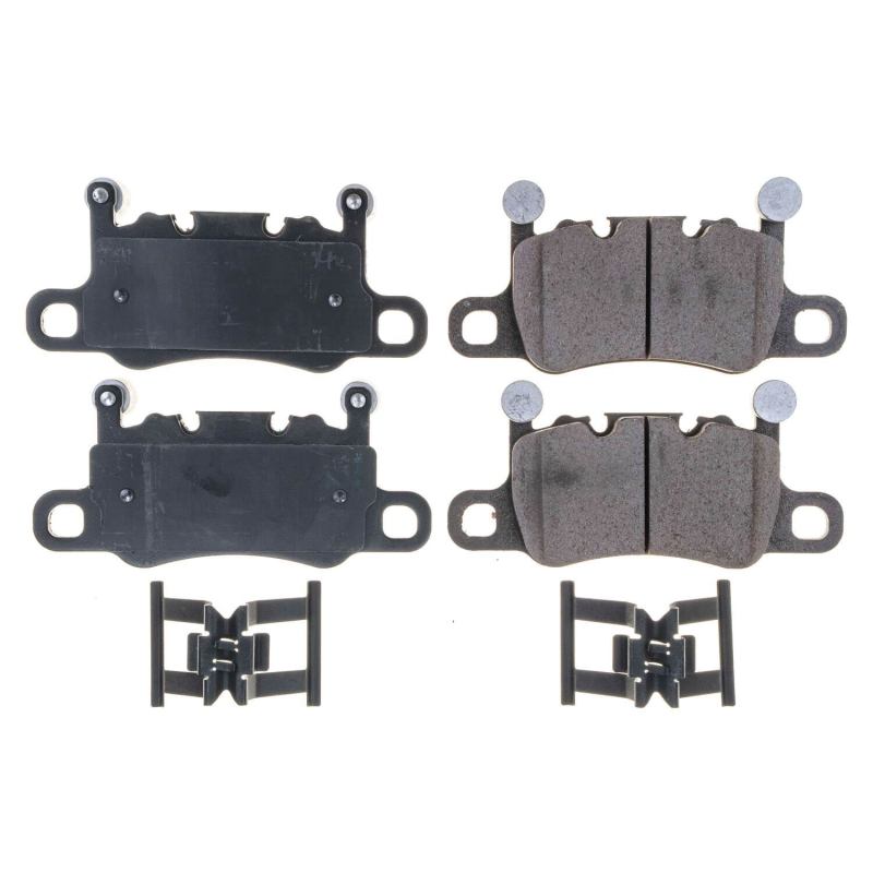 Power Stop 17-19 Porsche Panamera Rear Z17 Evo Ceramic Pad w/Hardware PowerStop