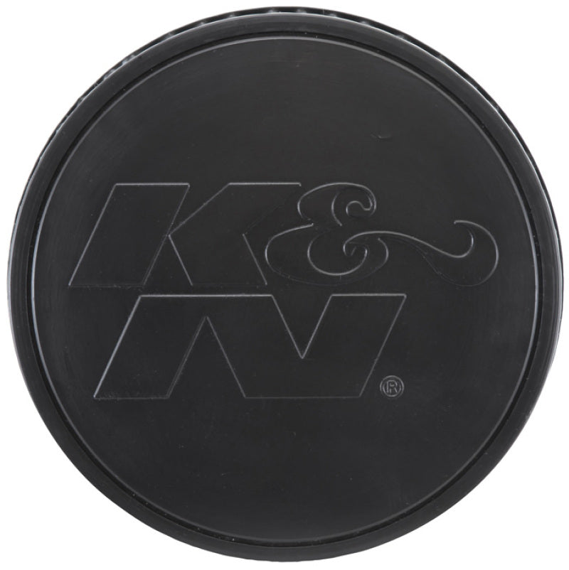 K&N Universal Rubber Filter-Round Tapered 4.5in Flange ID x 8in Base OD x 6.625in Top OD x 8in H K&N Engineering