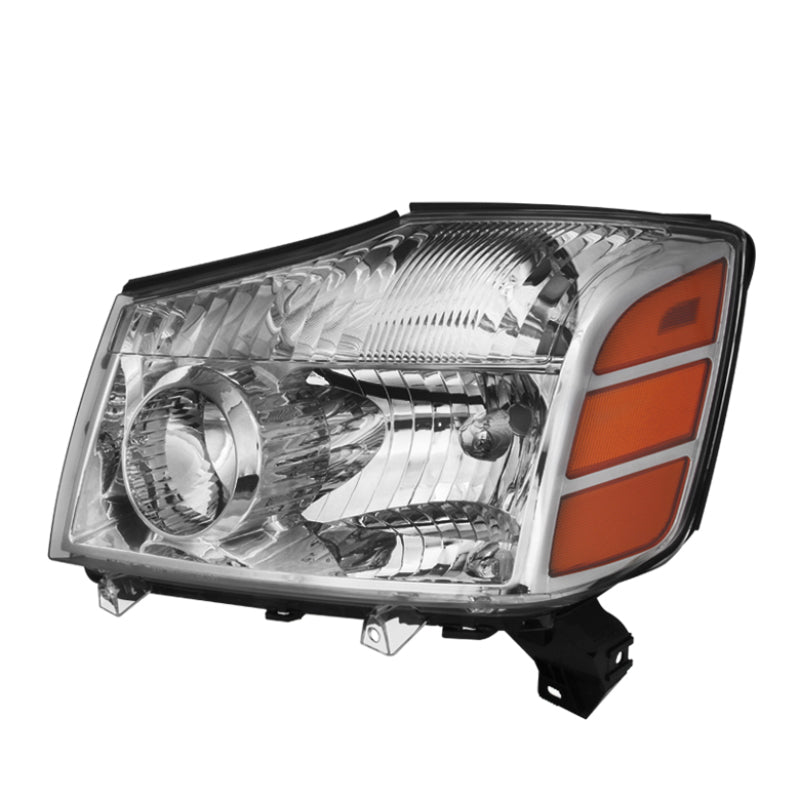 Xtune Nissan Titan 04-14 (04-07 OE Style ) / Armada 04-07 OEM Head Light Left HD-JH-NTI04-OEM-L SPYDER