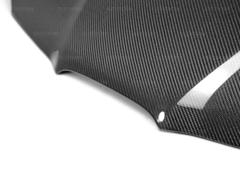 SeibonOEM-style carbon fiber hood for 2006-2007 Subaru Impreza/WRX/STi - HD0607SBIMP-OE