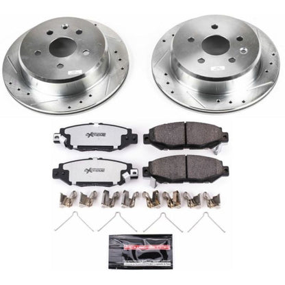 Power Stop 92-98 Lexus SC300 Rear Z26 Street Warrior Brake Kit PowerStop
