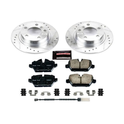 Power Stop 11-16 Mini Cooper Countryman Rear Z23 Evolution Sport Brake Kit PowerStop