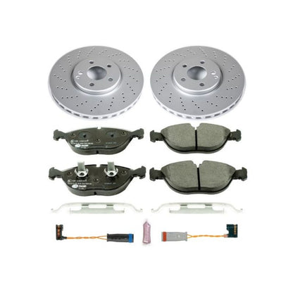 Power Stop 04-05 Mercedes-Benz E500 Front Euro-Stop Brake Kit PowerStop