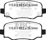 EBC Ultimax2 Rear Brake Pads - UD1809