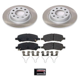 Power Stop 13-16 Dodge Dart Rear Semi-Coated Rotor Kit