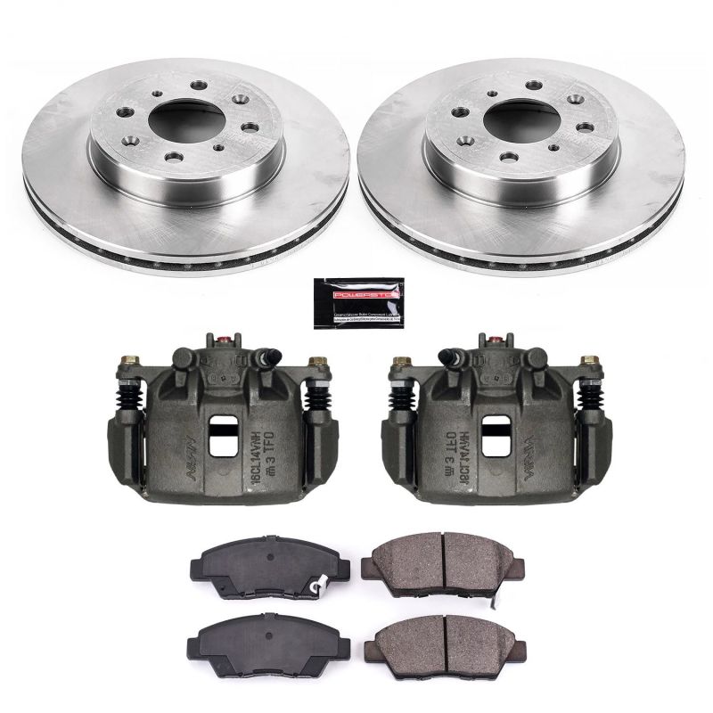 Power Stop 15-19 Honda Fit Front Autospecialty Brake Kit w/Calipers PowerStop