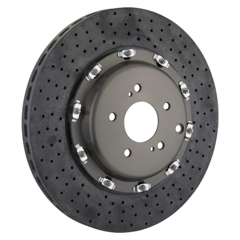Brembo 09-11 GTR Front 2-Piece CCM-R Discs 380x34 CCM-R Drilled Brembo