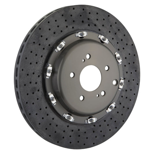 Brembo 09-11 GTR Front 2-Piece CCM-R Discs 380x34 CCM-R Drilled Brembo