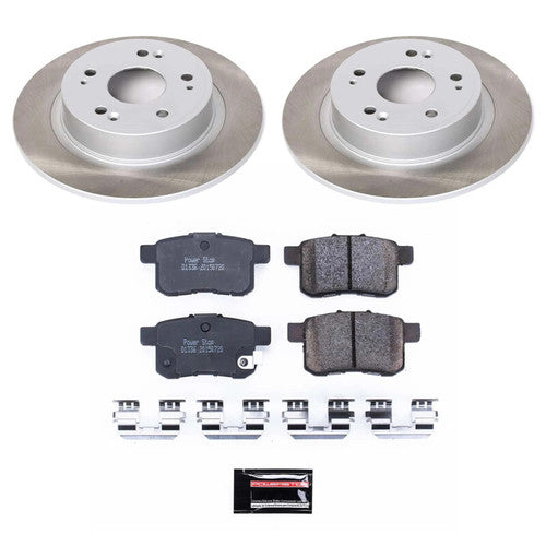 Power Stop 08-10 Honda Accord Front and Rear Semi-Coated Rotor Kit