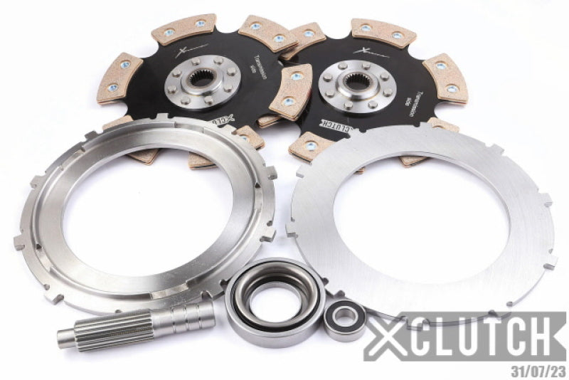 XClutch Porsche 9in Twin Solid Ceramic Multi-Disc Service Pack