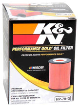 Load image into Gallery viewer, K&amp;N 07-09 Mazdaspeed3 Performance Gold Oil Filter (OEM style cartridge filter)