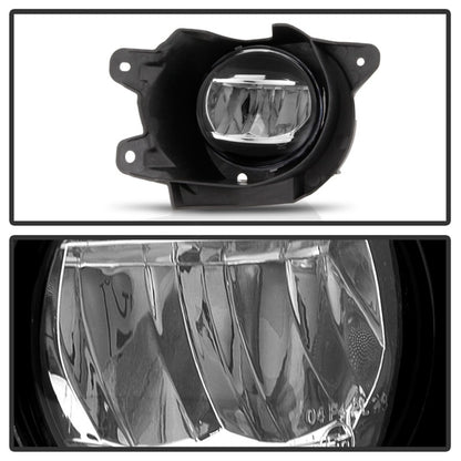 Spyder Toyota Sequoia 2018-2020 OEM Style LED Fog Lights w/OEM Fit Switch - Clear SPYDER
