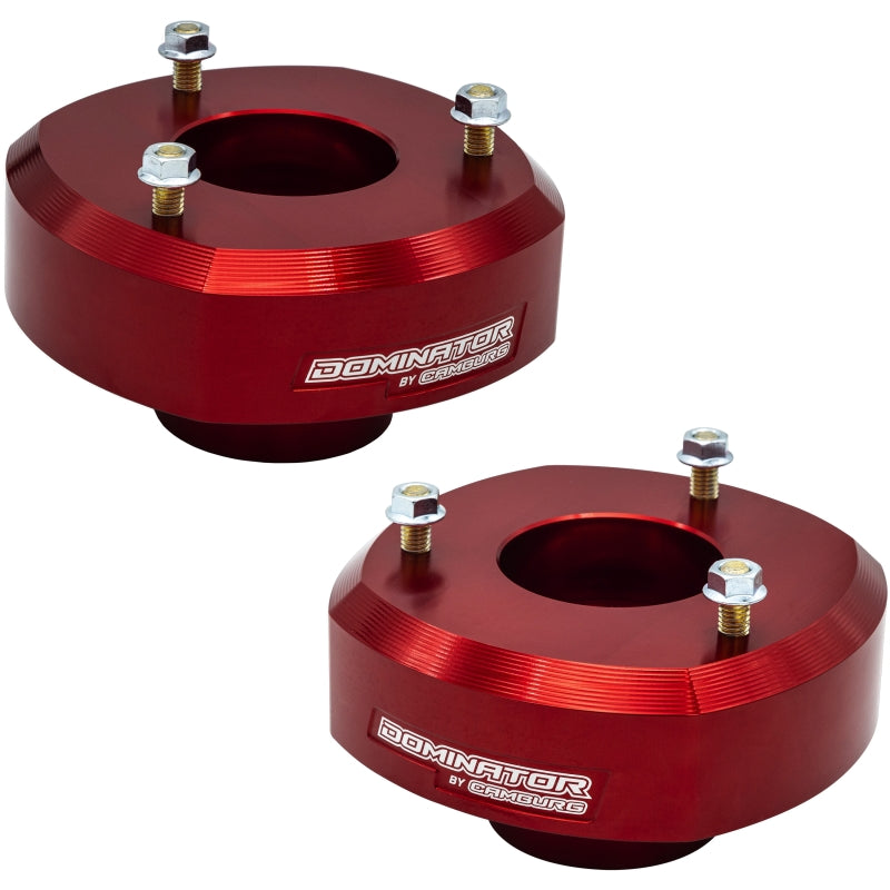 Camburg 19-24 Chevrolet Silverado 1500 2in. Front Spring Preload Spacer Kit (Red) CAM-210109