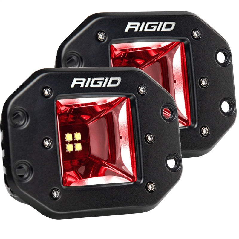 Rigid Industries Radiance+ Scene RGBW Flush Mount - Pair