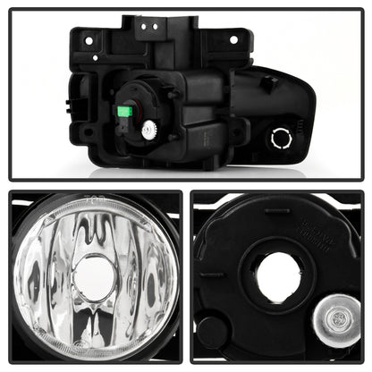 Spyder 19-22 Dodge Ram 2500/3500 Halogen Only OEM Style Fog Lights w/Universal Switch SPYDER