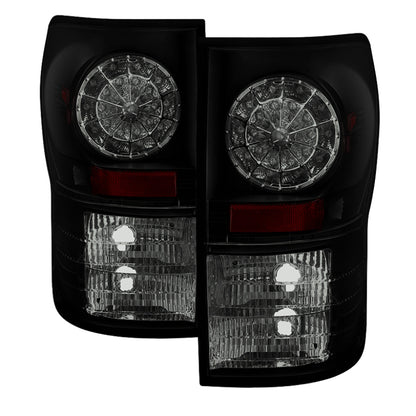Spyder Toyota Tundra 07-13 LED Tail lights Black Smoke ALT-YD-TTU07-LED-BSM SPYDER
