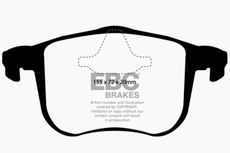 EBC BlueStuff Front Brake Pads - DP51416NDX