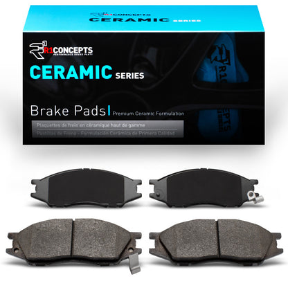 R1 Front Ceramic Brake Pads 2011-2013 Renault Scala (Mexico) - 2310-1193-00