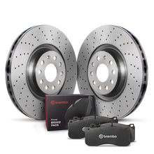 Load image into Gallery viewer, Brembo OE 15-20 Audi A3 , Volkswagen Golf 2014 Front Disc Brake Kit