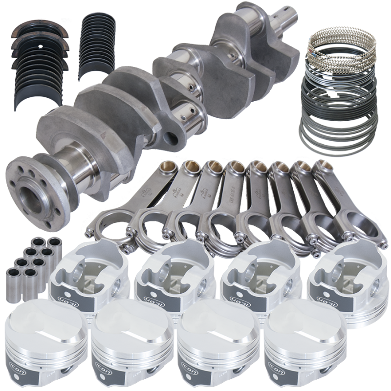 Eagle Chevy 454 4.000in Crank 6.135in H-Beam 38cc Dome 4.250in Pistons Rotating Assembly