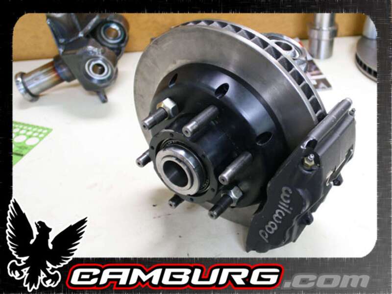 Camburg Ford Ranger 2wd '89-97 I-beam Race Spindle & 2.0 Front Hub Upgrade Kit