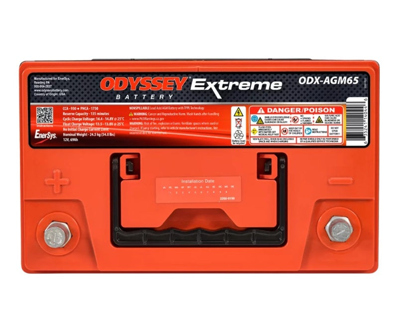 Odyssey Battery Auto/Truck/Heavy Duty & Commercial Extreme AGM Battery (65-PC1750T) Odyssey Battery