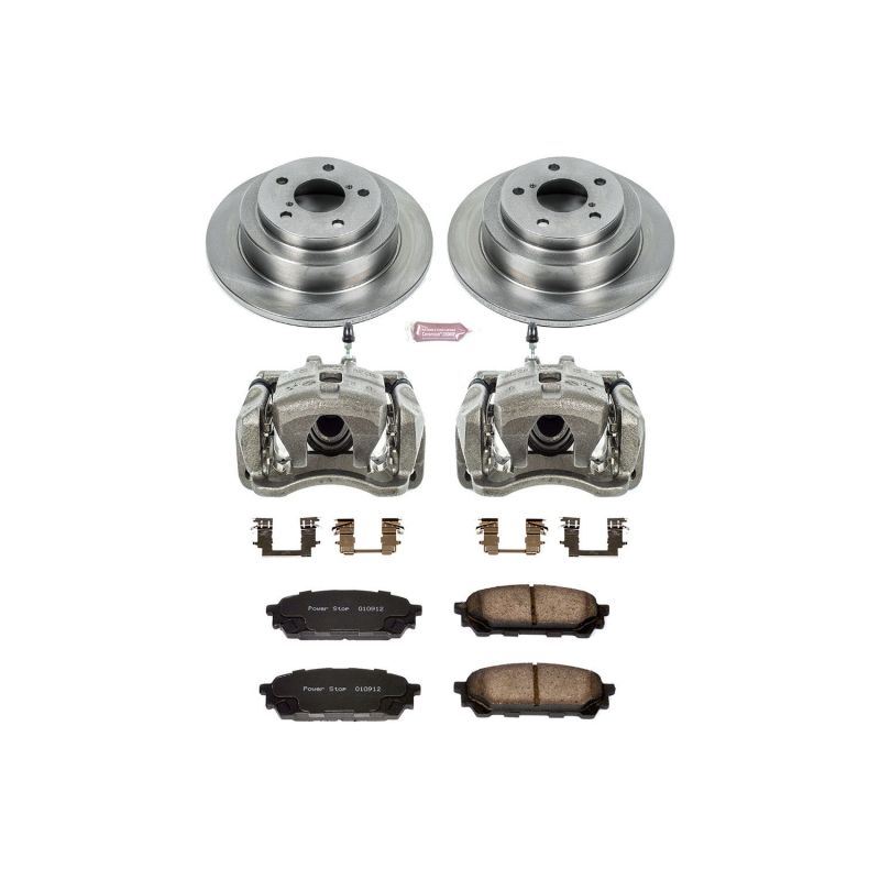 Power Stop 05-06 Saab 9-2X Rear Autospecialty Brake Kit w/Calipers PowerStop