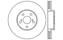 Load image into Gallery viewer, StopTech 03-08 Pontiac Vibe / 05-09 Scion tC / 03-08 Toyota Matrix Front Left Drilled Rotor Stoptech