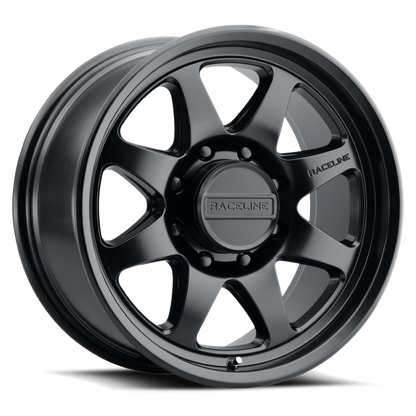Raceline 962B Maverick 18x9in / 6x135 BP / 18mm Offset / 87.1mm Bore - Satin Black
