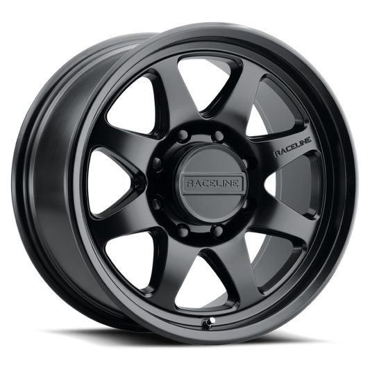 Raceline 962B Maverick 18x9in / 8x170 BP / 18mm Offset / 130.81mm Bore - Satin Black