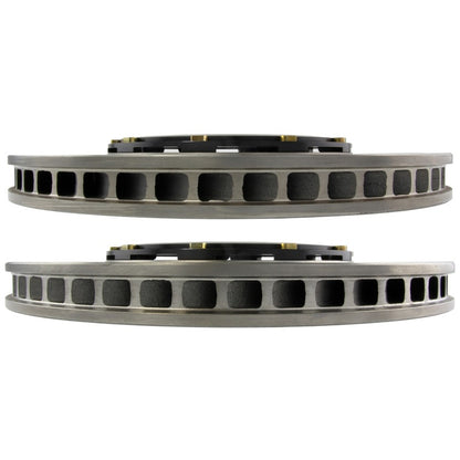StopTech 13-18 Ford Focus ST AeroRotor 2pc Slotted and Zinc Plated Front Rotor (Pair) Stoptech