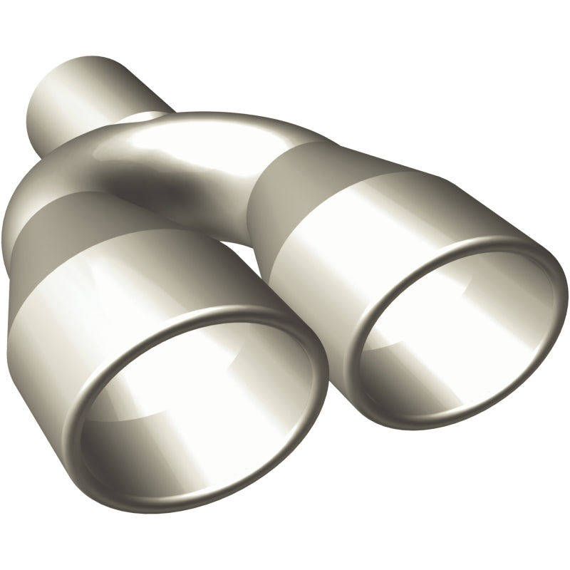 MagnaFlow Tip 1-Pk Dual Oval DW RE 3x3.75x10 Magnaflow