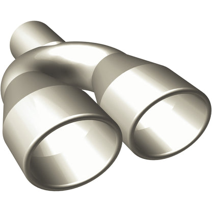 MagnaFlow Tip 1-Pk Dual Oval DW RE 3x3.75x10 Magnaflow