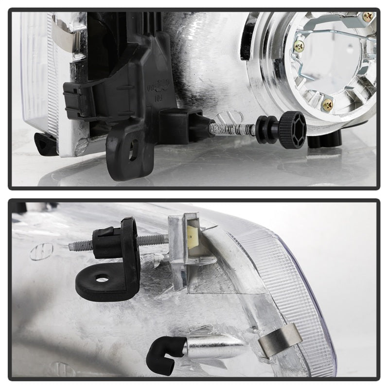 xTune 97-99 Toyota Camry OEM Style Headlights - Chrome (HD-JH-TCAM97-C) SPYDER