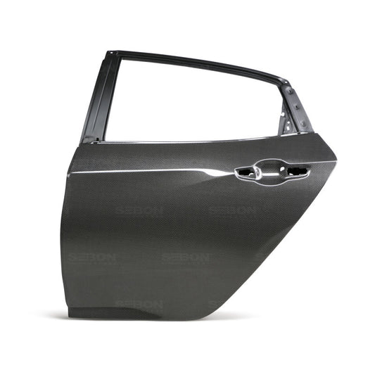 Seibon DD17HDCVR-R Carbon Fiber Rear Doors for 2017–2021 Honda Civic Hatchback