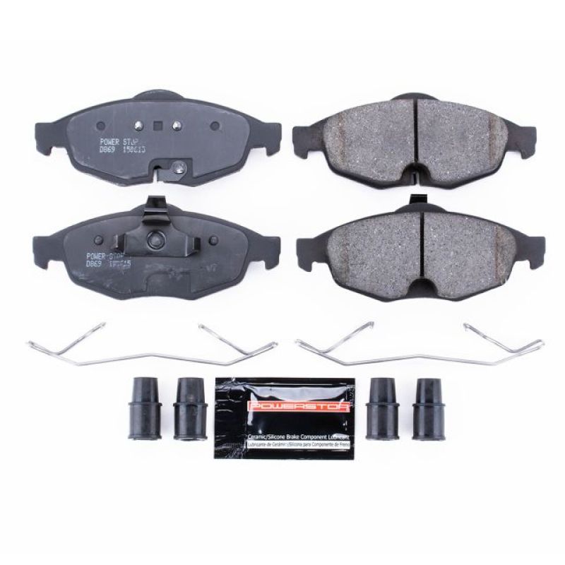 Power Stop 01-06 Chrysler Sebring Front Z23 Evolution Sport Brake Pads w/Hardware PowerStop