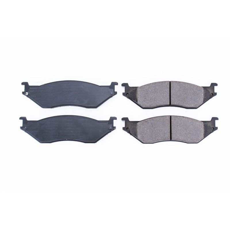 Power Stop 2002 Ford E-550 Econoline Super Duty Front or Rear Z16 Evolution Ceramic Brake Pads PowerStop